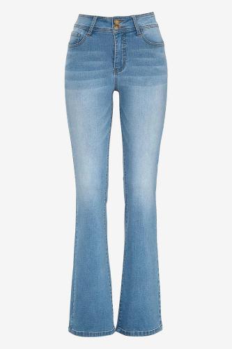 Παντελόνι jean καμπάνα ανόρθωσης σε light blue denim χρώμα
